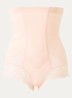 Super Control high waisted corrigerende slip met kant - Beige