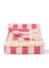 Candy Wrap plaid van wol 130 x 200 cm - Roze