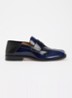Tabi loafer van kalfsleer - Donkerblauw