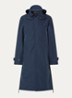 Mac regenjas met afneembare capuchon - unisex - Donkerblauw