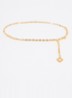 Clover tailleriem met logo - Goud