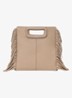 Crossbodytas met franjes - Beige