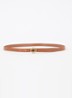 Riem van leer - Cognac