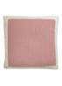 Solid Knitted sierkussen 50 x 50 cm - Roze