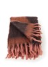 Zapotec plaid 125 x 150 cm - Zwart