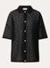 Moa grofgebreide blouse - Zwart