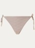 Signature bikinislip met 3D logoprint - Taupe