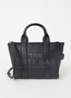 The Small Tote handtas met logo - Zwart
