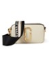 The Snapshot crossbodytas van leer - Ivoor