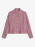 Blouse met structuur - Roze