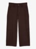 High waist wide fit jeans met gekleurde wassing - Aubergine