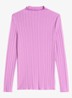 Longsleeve met col - Lila