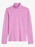 Longsleeve met col - Roze