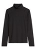Longsleeve met col - Zwart