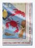 Sjaal met print - Blauw