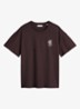 T-shirt met logo - Burnt Aubergine-6929 / Paars
