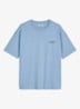 T-shirt met logo - Medium Blue 4840-4840 / Blauw