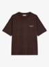 T-shirt met logo - Burnt Aubergine-6929 / Paars