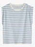 T-shirt met streepprint - Offwhite_Multi_06-1262 / Wit