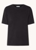 T-shirt van  katoen - Zwart