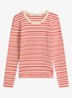 Longsleeve met streepprint - Rood