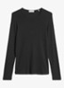 Longsleeve met stretch - Zwart