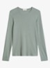 Longsleeve met stretch - Blauwgrijs