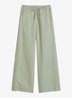 Loose fit joggingsbroek in lyocell blend - Lindegroen