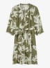 Mini blousejurk met print - Groen