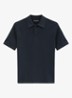 Polo met logoborduring - Donkerblauw