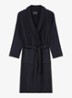 Premium badjas van  katoen - Donkerblauw