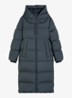 Puffer jas met capuchon - Donkerblauw