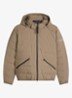 Puffer jas met capuchon - Khaki
