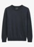 Pullover in wolblend - Donkerblauw