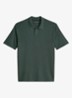 Regular fit polo met borduring - Groen