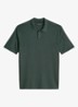 Regular fit polo met borduring - Groen