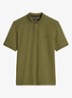 Regular fit polo met logoborduring - Fresh Seaweed-2945 / Groen