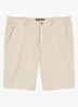 Reso straight fit korte broek van  katoen - Beige