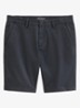 Reso straight fit korte broek van  katoen - Dark Navy-4131
