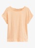 T-shirt met logoborduring - Soft Peach-9706 / Roze