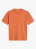 T-shirt met logoprint - Faded Coral-1738 / Bruin