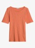 T-shirt met ronde hals - Warm Orange-9326 / Oranje