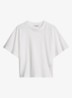 T-shirt met ronde hals - White-0163 / Wit