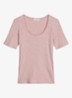 T-shirt met ronde hals - Mild Rose / Paars