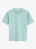 T-shirt met ronde hals - Blauw