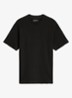 T-shirt met ronde hals - Black-0001 / Zwart