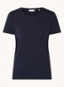 T-shirt van katoen - Donkerblauw