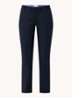 Torne mid waist slim fit chino met steekzakken - Donkerblauw