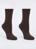 Blackpool sokken met glitter in 2-pack - Donkerbruin