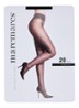 Comfort panty in 20 denier - Zwart